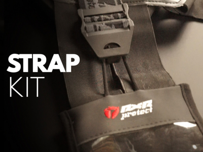 Extend the use of your protection with the Strap Kit !