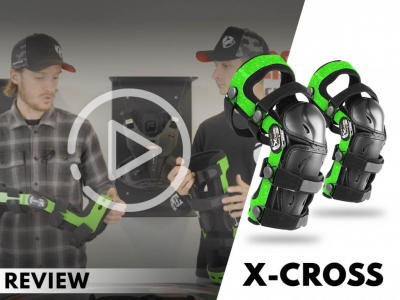 X-cross - A pair of Motocross knee braces for 199 $ !