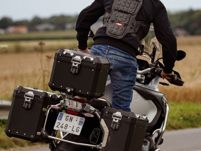 AIRBACK vs BMW GS 1200 !