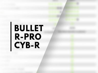 Differences between Bullet / Cyb-R and R-Pro ?